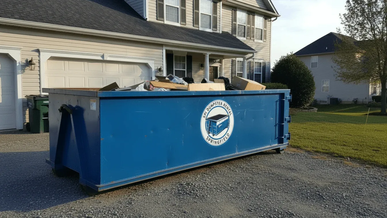 Residential Dumpster Rental in Springfield, IL